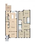 Seton Trico Homes_Raeya_Seton_Main & Upper Level Floorplan