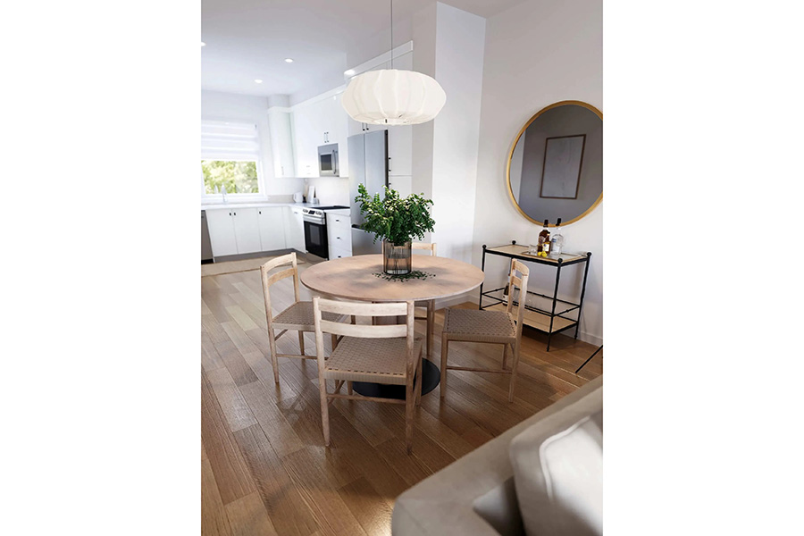 Colours Of Seton Dining by Trico Homes in Seton Community SE Calgary