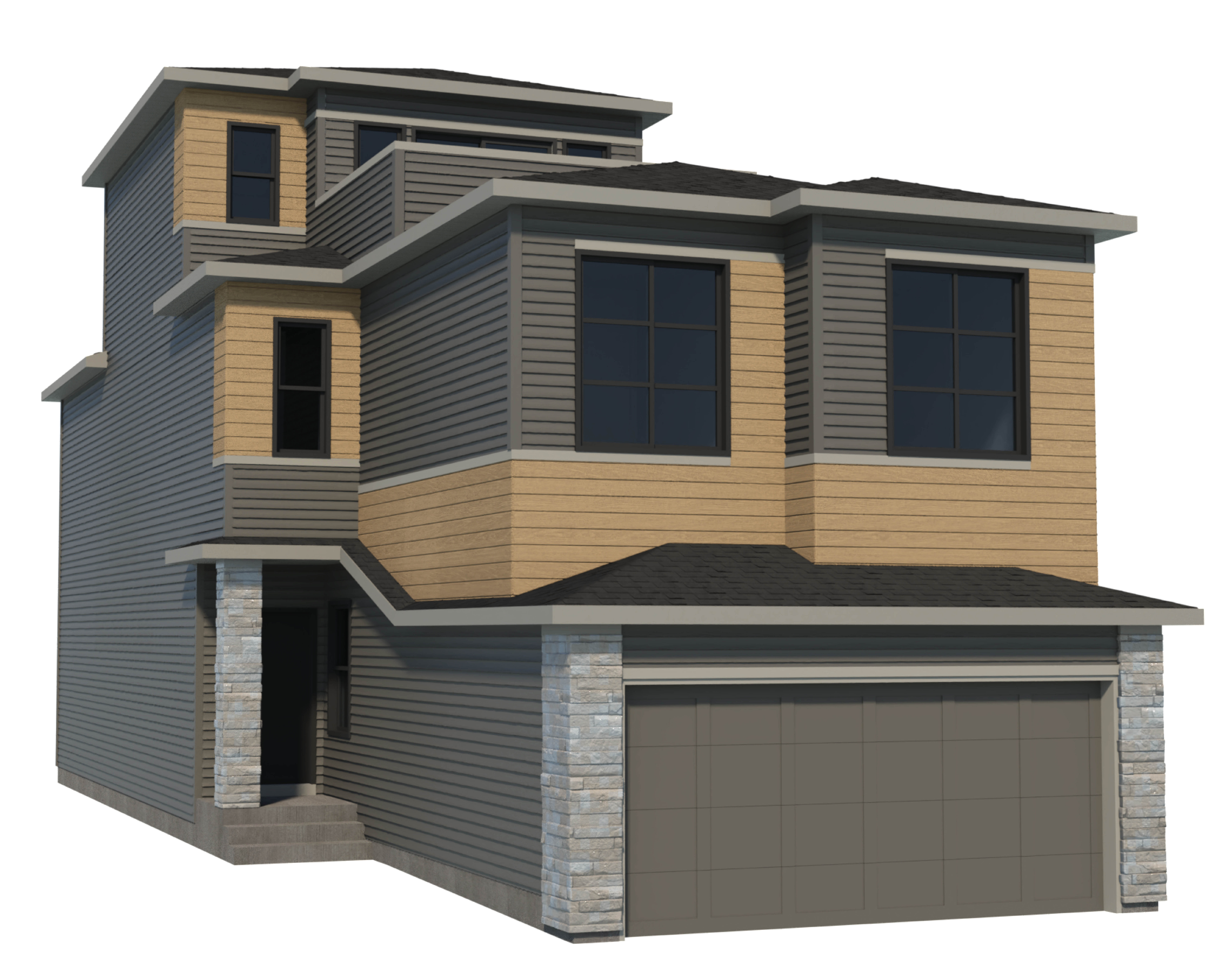 [Cedarglen Homes][Riverside 3ST SSY 24][Seton][Exterior]