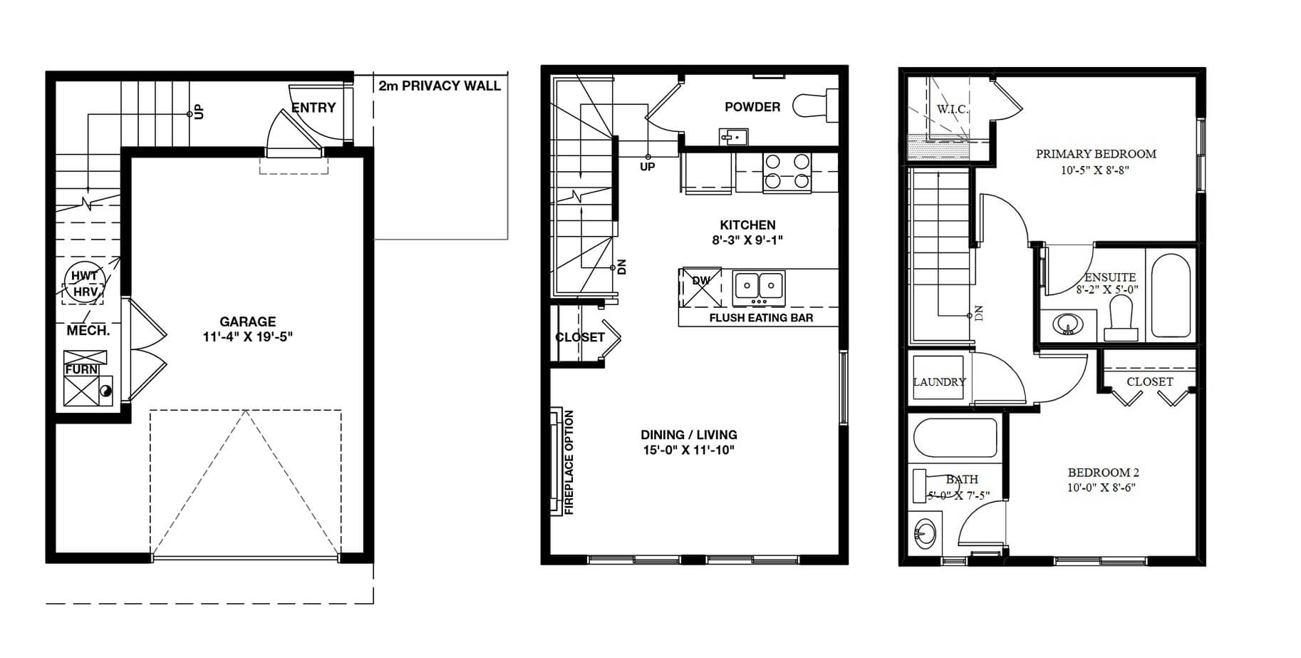 Brookfield Residential Fitzgerald Floorplan in Seton Community SE Calgary