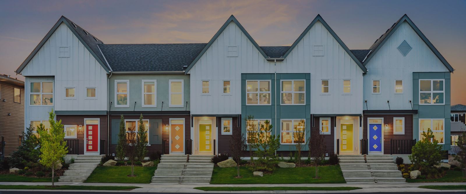 New homes in Seton Community by Brookfield Residential in Southeast Calgary