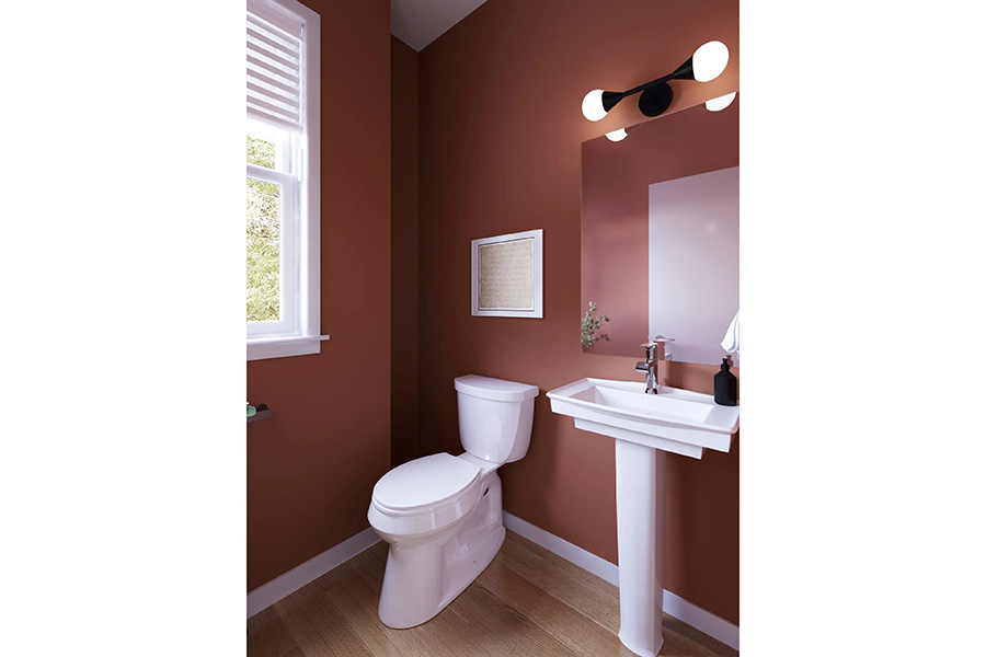 Colours of Seton Powder Room by Trico Homes in Seton Community SE Calgary