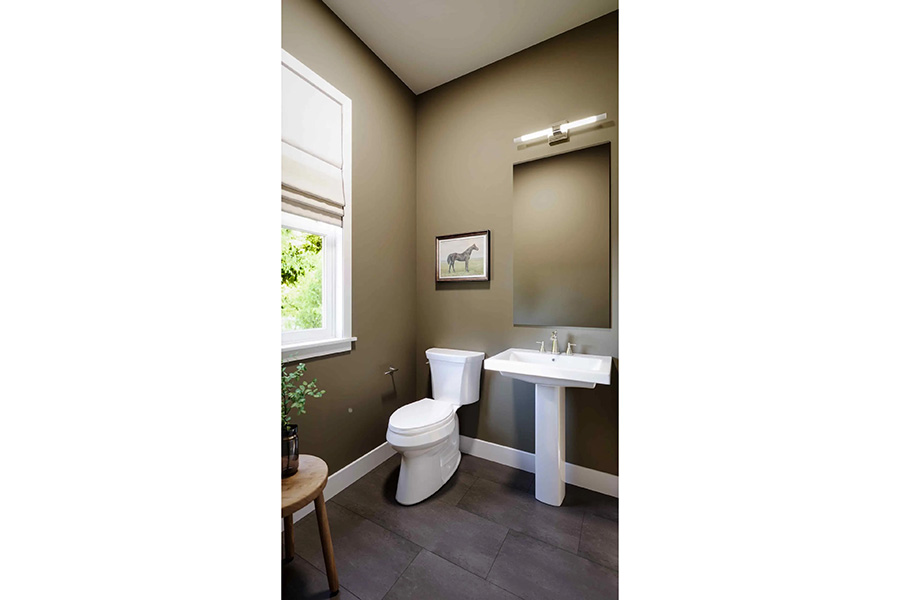 Colours Of Seton Powder Room by Trico Homes in Seton Community SE Calgary