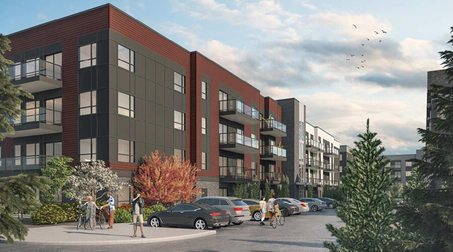 Seton Serenity Rendering 3 by Cedarglen Living in Seton community SE Calgary