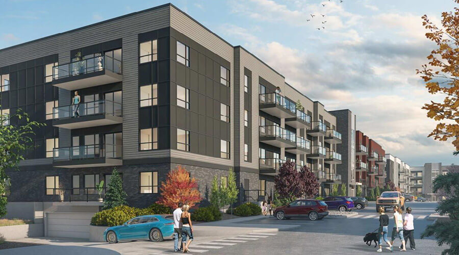 Seton Serenity Rendering 4 by Cedarglen Living in Seton community SE Calgary