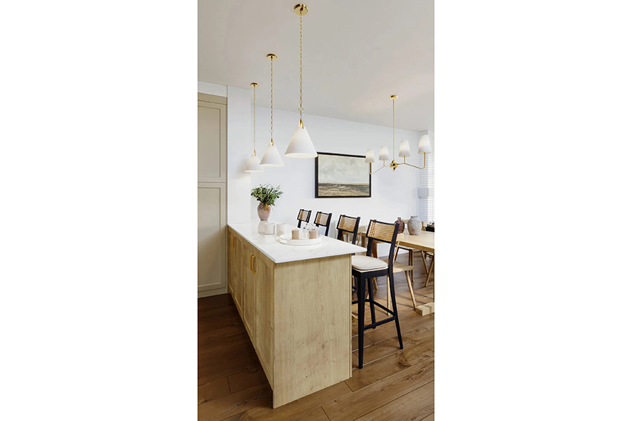 Colours Of Seton Kitchen and Dining by Trico Homes in Seton SE Calgary