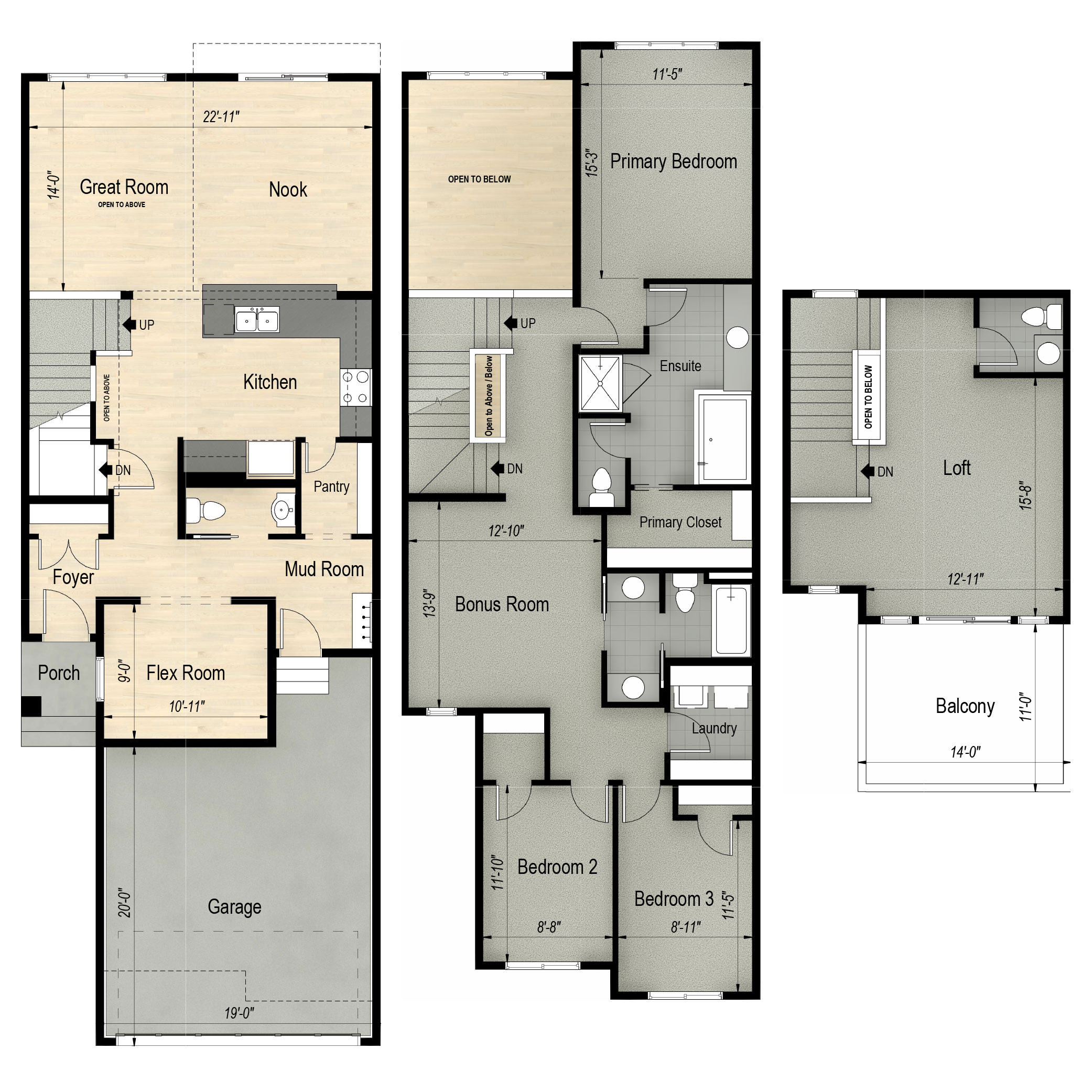 [Cedarglen Homes][Riverside 3ST SSY 24][Seton][Floorplans]